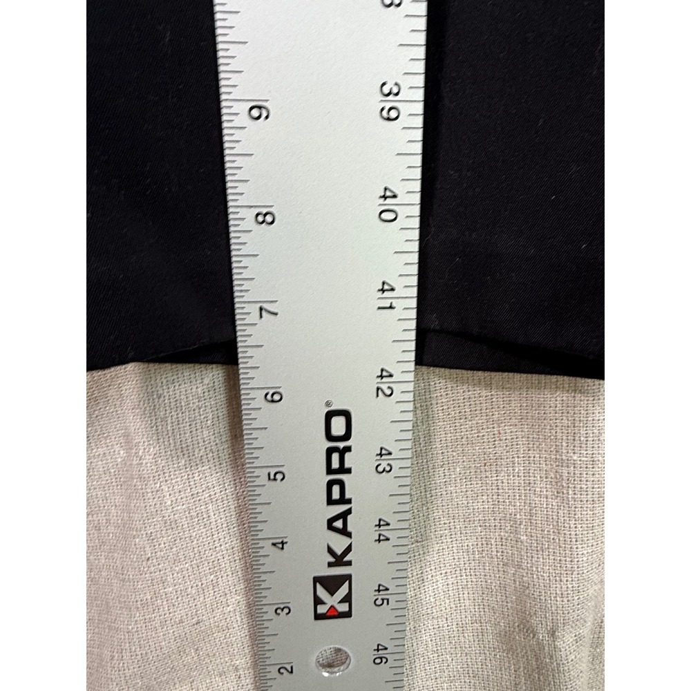 Draper's & Damon's Black Straight Leg Dress Pants Women's Size 14 Elastic Waist - Picture 5 of 6